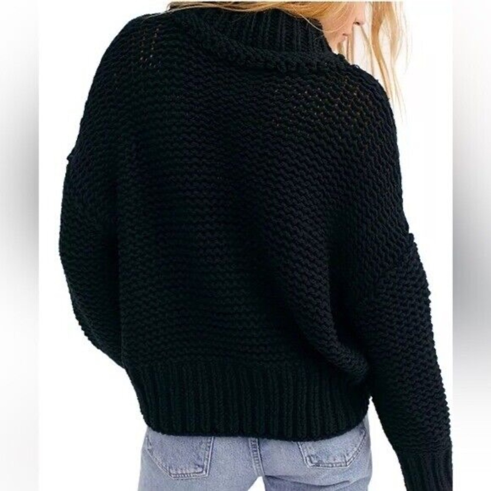 Free People My Only Sunshine Chunky Knit Sweater - Picture 2 of 5